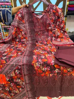 Lightweight Embroidered Stitched Collection